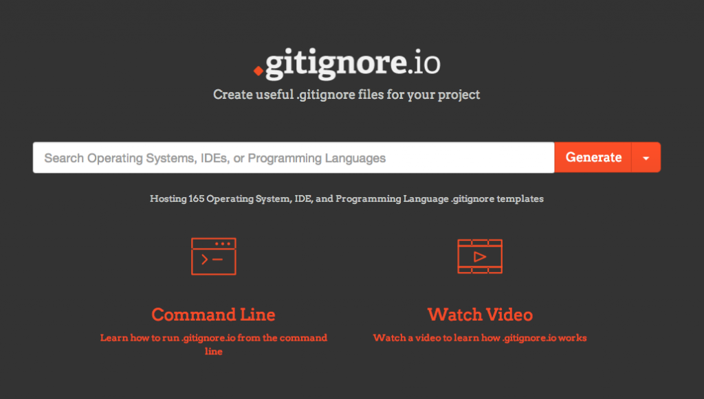 gitignore.io