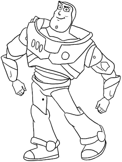 Buzz Lightyear Proud Sketch